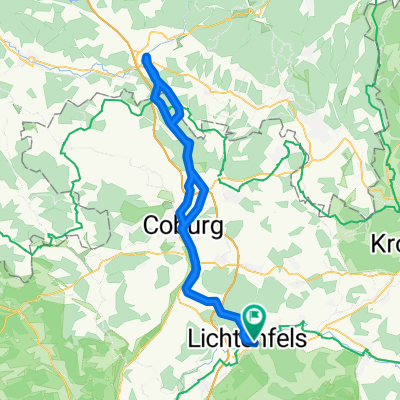 »Auf den Spuren der Werrabahn« – Tour des ADFC Coburg
