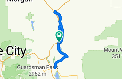 Route in der Bikemap App öffnen