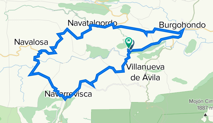 Morisco-Navarrevisca-Pte.Navalosa-Navatalgordo-Burgohondo-Morisco