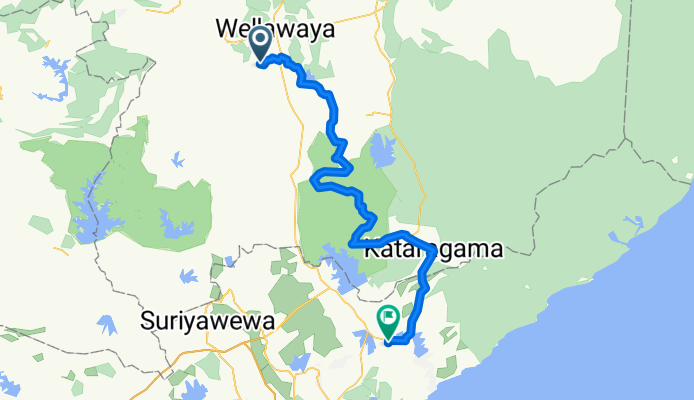 Bunduruwagala-Wirawila 94km