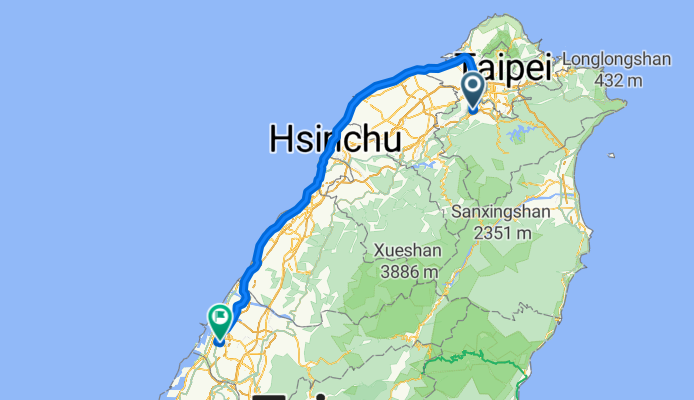 土城-&gt;沙鹿火車站