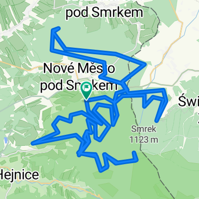 singltrek i se smrkem