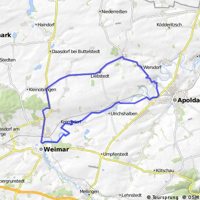 Große Ilmradwegrunde