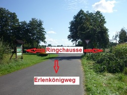 Hebe Bild 2 entlang der Bikemap-Route "Hy. Lübbenau Peitz und zurück" hervor