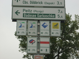 Hebe Bild 9 entlang der Bikemap-Route "Hy. Lübbenau Peitz und zurück" hervor