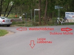 Hebe Bild 1 entlang der Bikemap-Route "Hy. Lübbenau Peitz und zurück" hervor