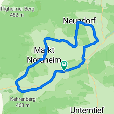 Ehegrund in bunten Farben. 
