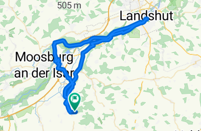Route in der Bikemap App öffnen