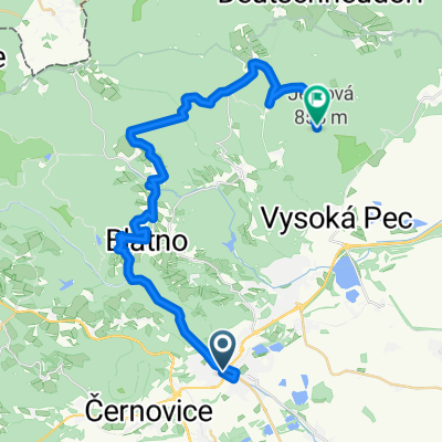Když je v Krušných horách  inverze