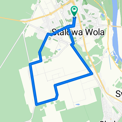 Trasa dla osób lubiących nocne wyprawy po oświetlonych drogach.