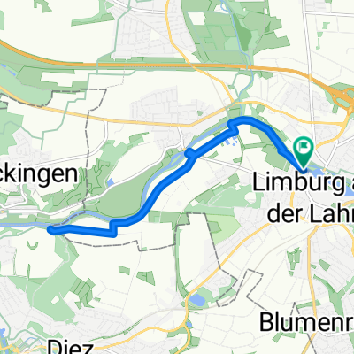 kleine Lahn tour mit Sarah