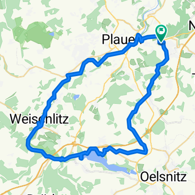 Plauen Weischlitz Pirk Plauen gefahren mit Kind (6 Jahre)