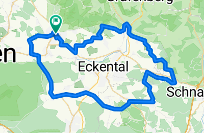 Route in der Bikemap App öffnen