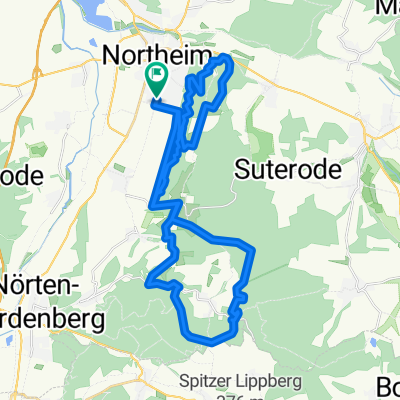 Wieter-Plesse-Biking kurze Tour