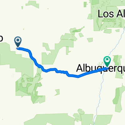 US Route E6: Thoreau - Albuquerque