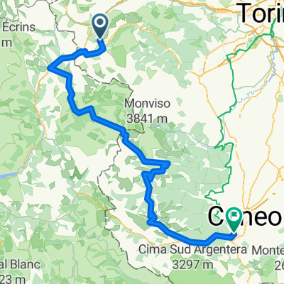 Borgo San Dalmazzo - Sestriere/Colle Basset