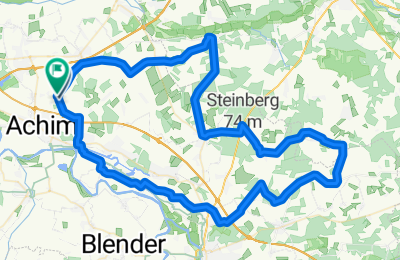 Route in der Bikemap App öffnen