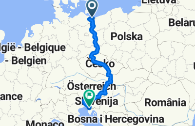 Route in der Bikemap App öffnen