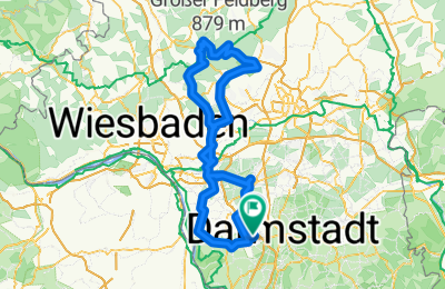 Route in der Bikemap App öffnen