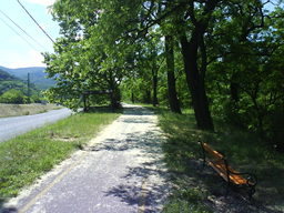 Hebe Bild 1 entlang der Bikemap-Route "_→Bicycle paths {Cyklistický chodník}←_" hervor