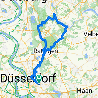 Duesseldorf - Kettwig - Duesseldorf