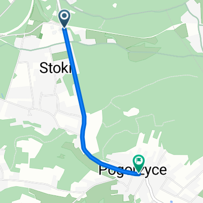Podjazd ze stelli do Pogorzyc