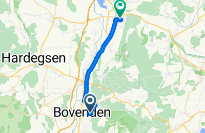 Route in der Bikemap App öffnen