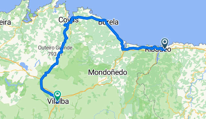 Barres-Viveiro-Gañidoira-Vilalba