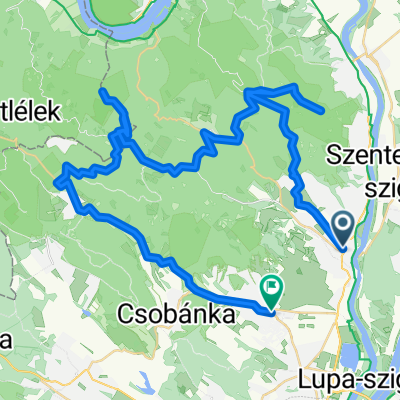 Szentendre - Pap-rét - Vörös-kő - Prédikálószék - Kakas-hegy - Pomáz