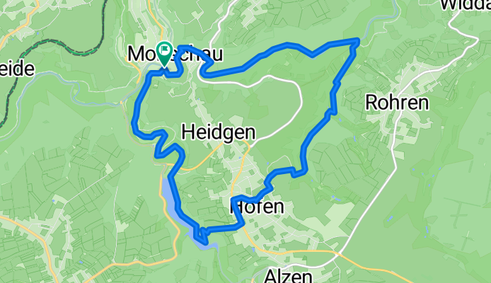 Monschau-Höfen allé-retour