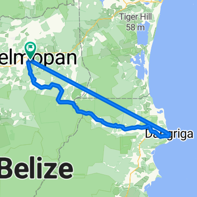 Belmopan to Dangriga