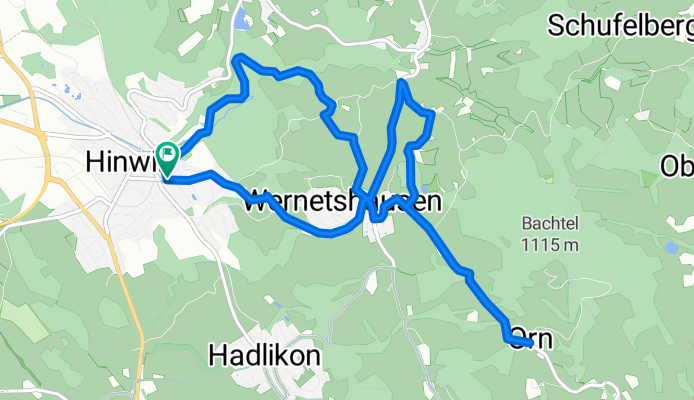 Open this route in Bikemap Web