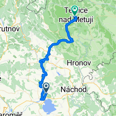 Zlič - Česká Skalice - Babičino údolí - Teplice nad Metují