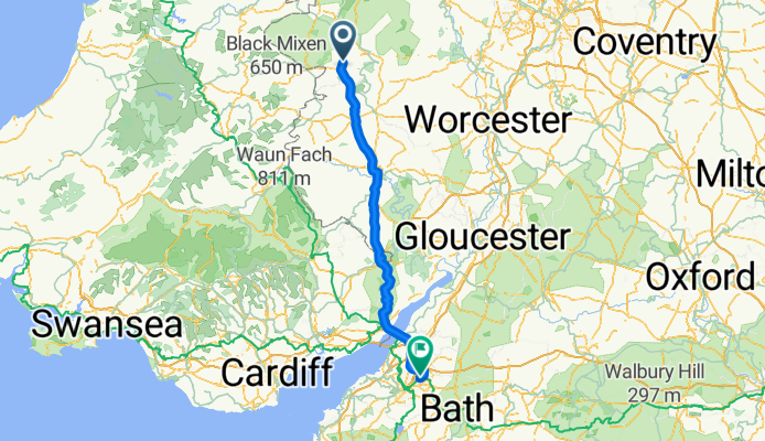 JOGLE Day 9 Leintwardine-Fishponds