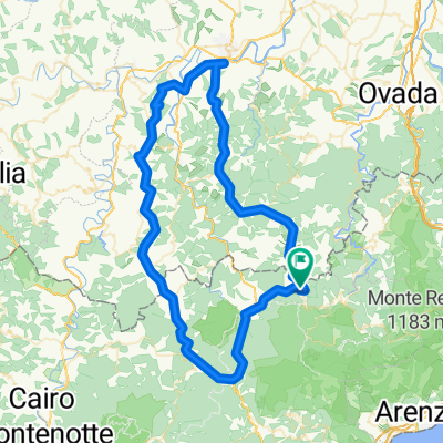 palo - cimaferle - ponzone - castelletto d'erro - turpino - pareto - mioglia - pieve- sassello - palo