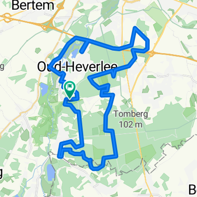 Bertem blauw-groen)-32,3 Km