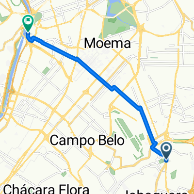Metro Conceição - Vila Olimpia, de Bike