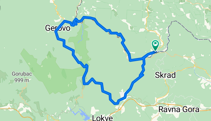 Fara-Delnice-Gerovo-Osilnica-Fara
