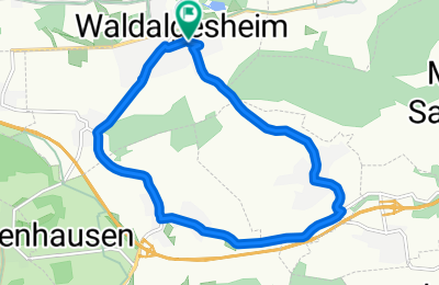 Route in der Bikemap App öffnen