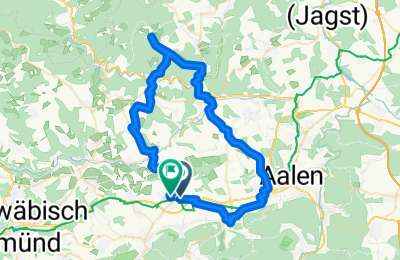Route in der Bikemap App öffnen