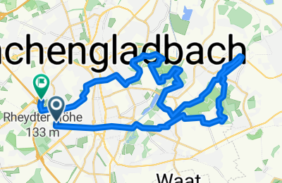 Route in der Bikemap App öffnen