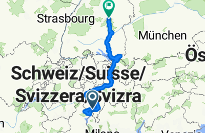 Route in der Bikemap App öffnen