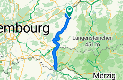Route in der Bikemap App öffnen