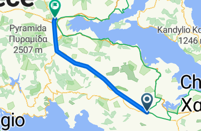 Route in der Bikemap App öffnen