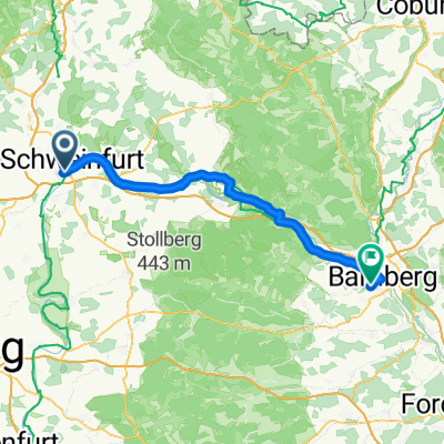 Ulm-Tour 1. Etappe Schweinfurt-Bamberg