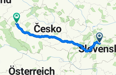 Route in der Bikemap App öffnen