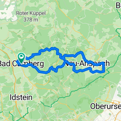 Taunusrunde mit Saalburgsiedlung