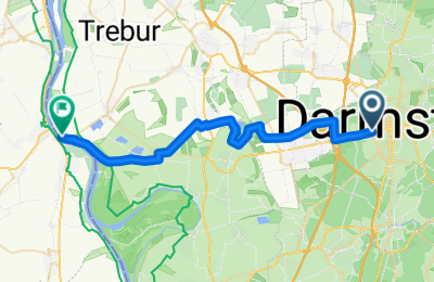 Route in der Bikemap App öffnen