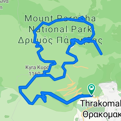 Πάρνηθα 26/12/2012