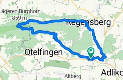 Route in der Bikemap App öffnen